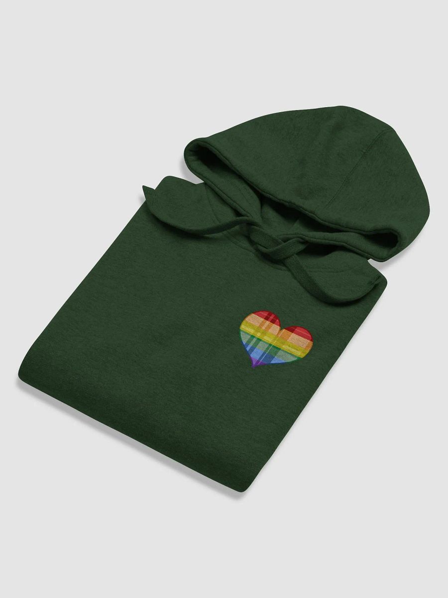 Flannel Heart Hoodie - Rainbow product image (5)