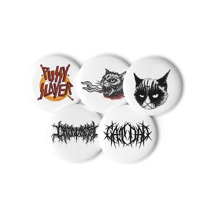 CATS AND METAL PIN SET 1 product image (3)