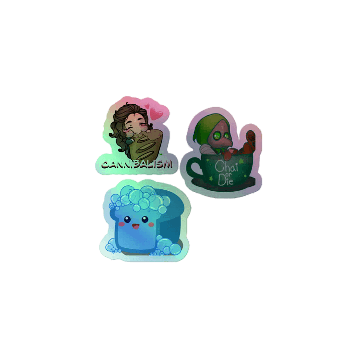 (HOLO) Community Night Stickers product image (1)