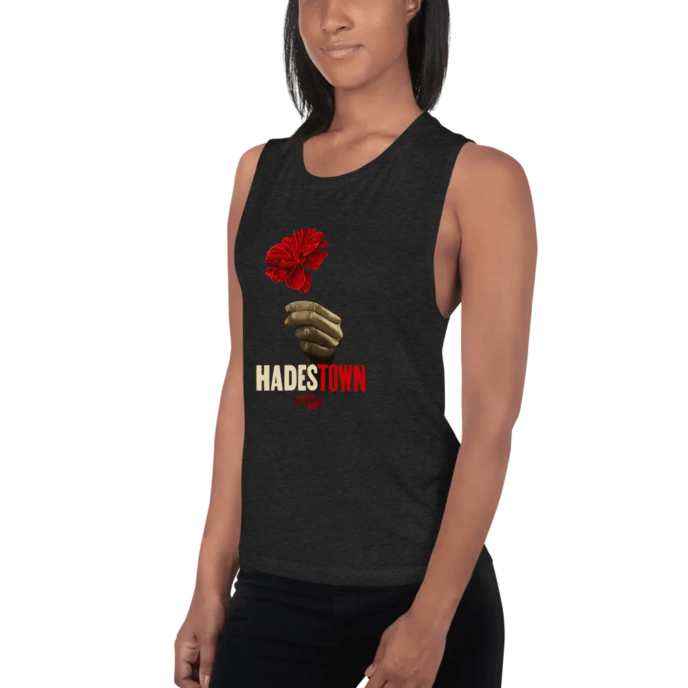 Wait For Me Red Carnation Women's Active Tank Top product image (2)