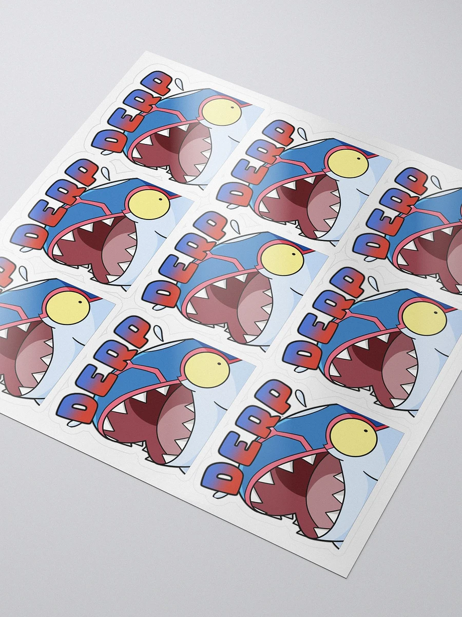 Derp Whale Sticker Sheet product image (3)