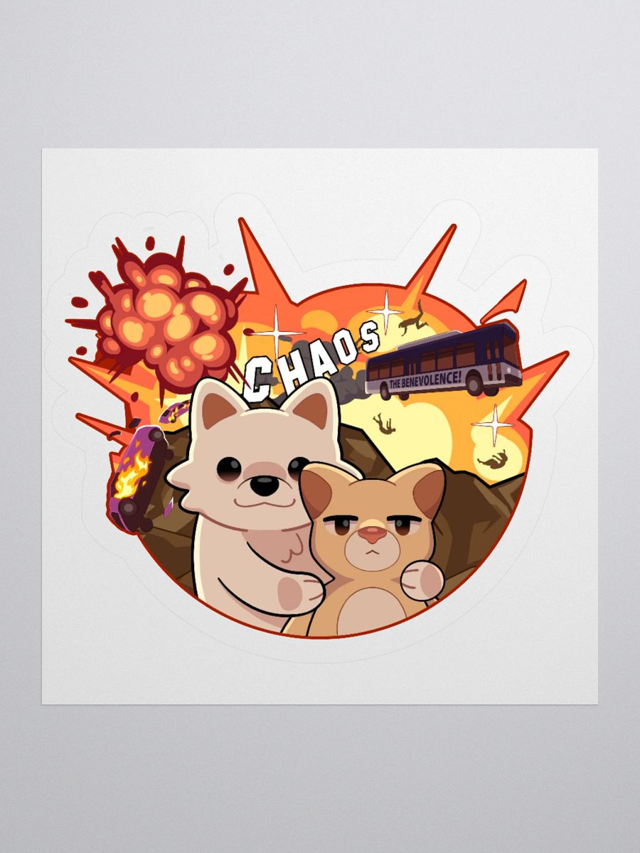 First Day at Chaos Sticker product image (2)