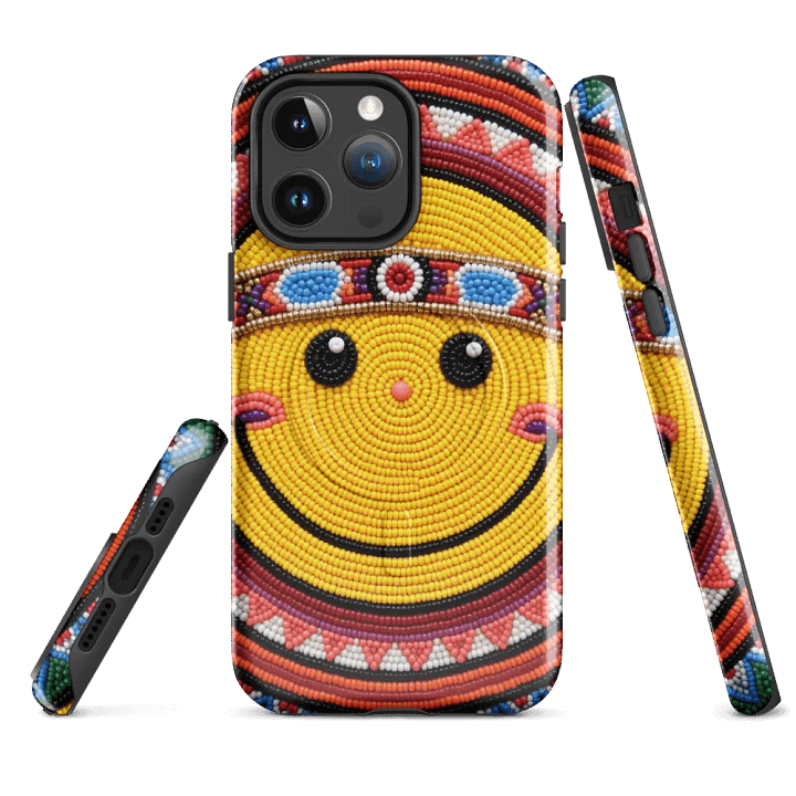 Smiliey Face Faux-Beaded iPhone® Case product image (4)