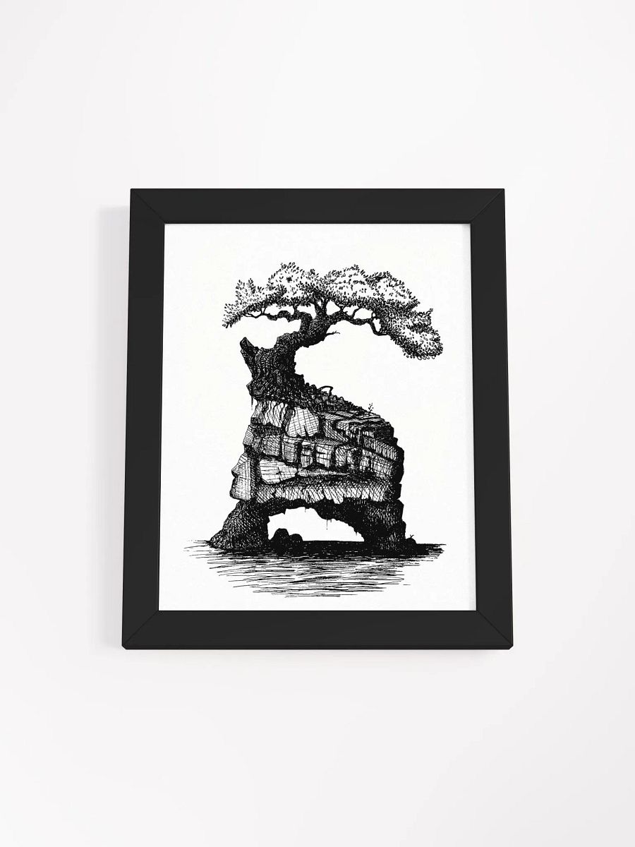 "A Rock" Framed Print product image (1)
