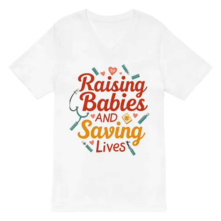 Healthcare Heroes V-Neck Tee product image (6)