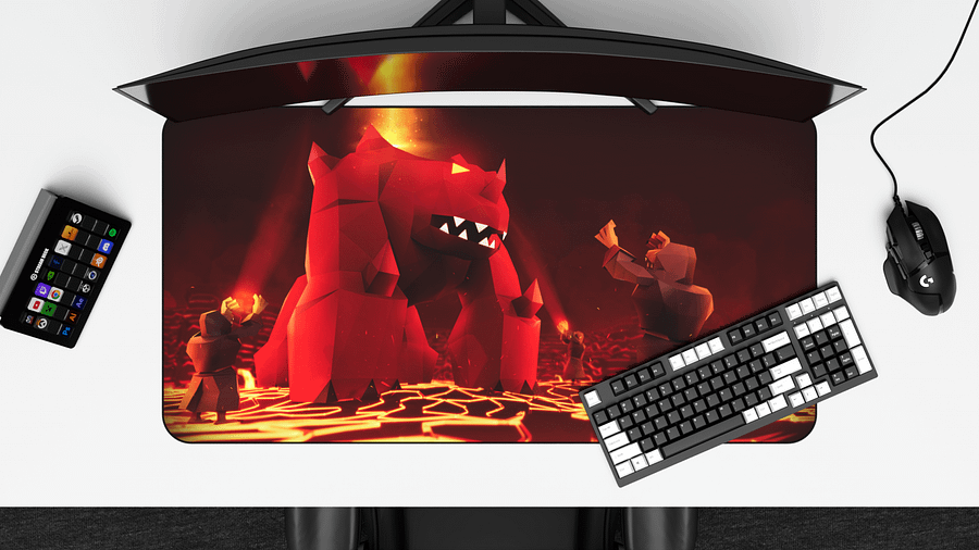 TzTok-Jad | Large 3D Desk Mat product image (3)