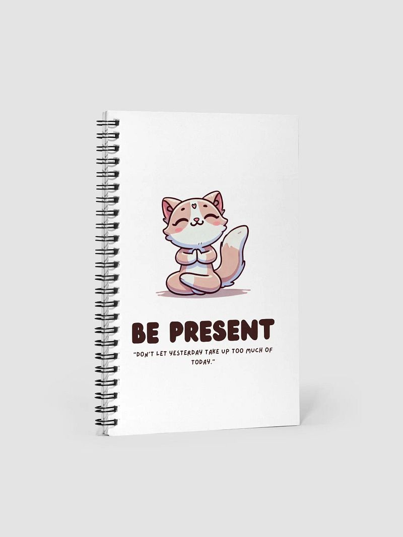 Zen Cat Spiral Notebook