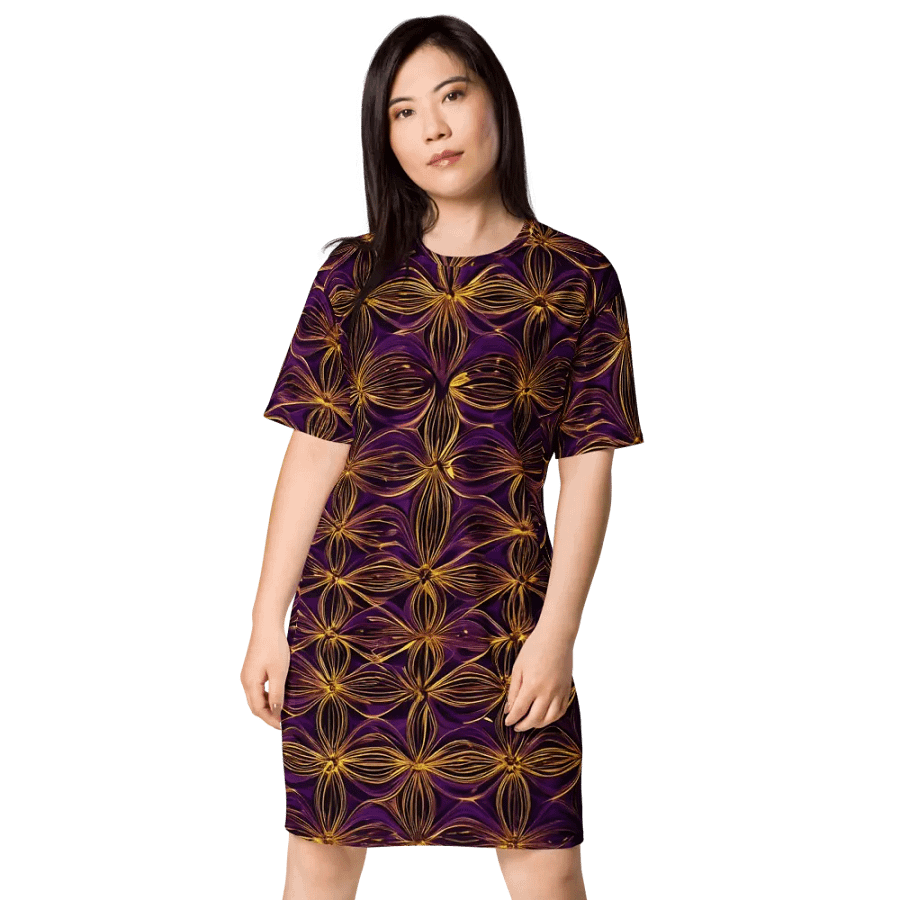 Sassy Swirl T Shirt Dress product image (3)