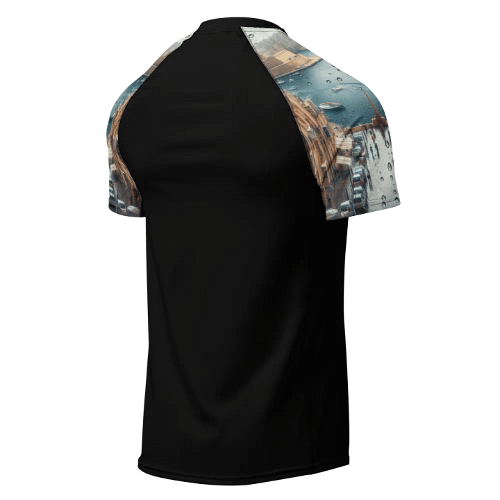 Freedom Statement Men's Rash Guard | no purpose no freedom product image (2)