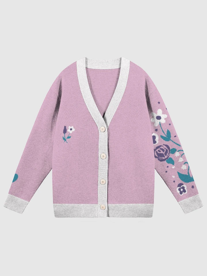 Juniper-Inspired Knit Cardigan (Pink) product image (5)