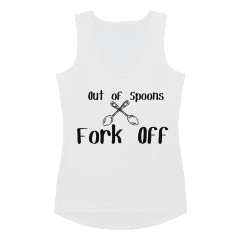 Out of Spoons, Fork Off Tank top (Women's) product image (1)