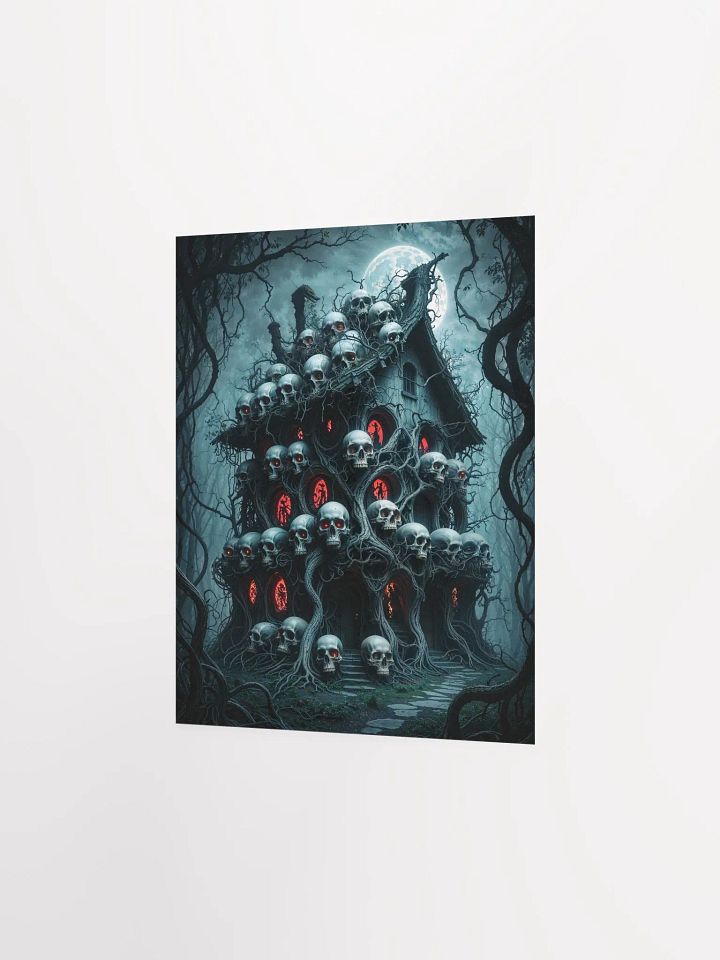 Gothic House of Skulls Matte Poster product image (13)