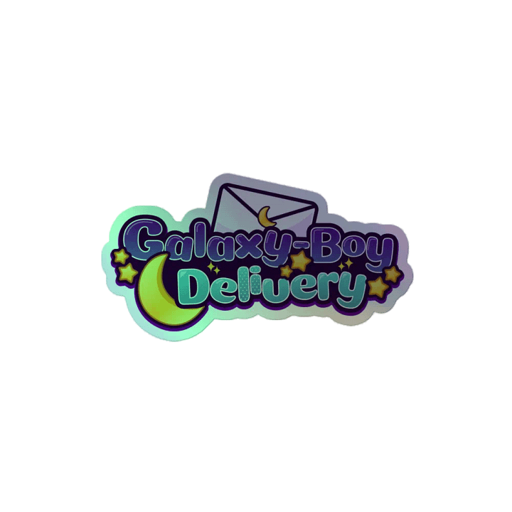 Galaxy-Boy Delivery Shiny Sticker! product image (2)