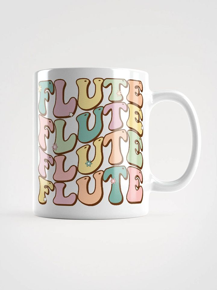 Groovy Wavy Flute Mug Pastel 11oz, 15oz (white background) product image (1)