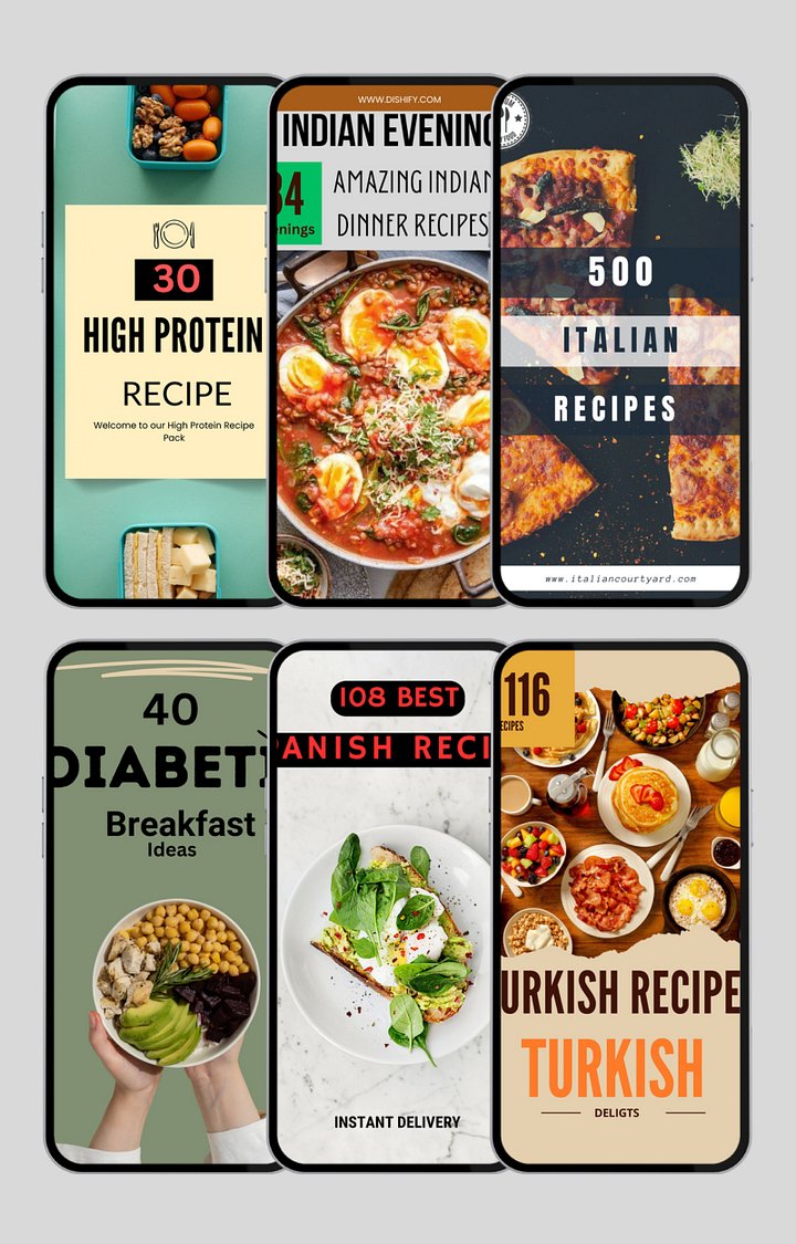 [Pack] An amazing collection of recipe books for every taste! product image (1)