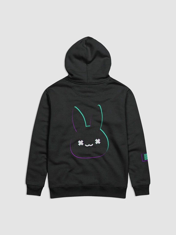 Snowwiii Bunny Unisex Premium Eco Hoodie - Black product image (2)