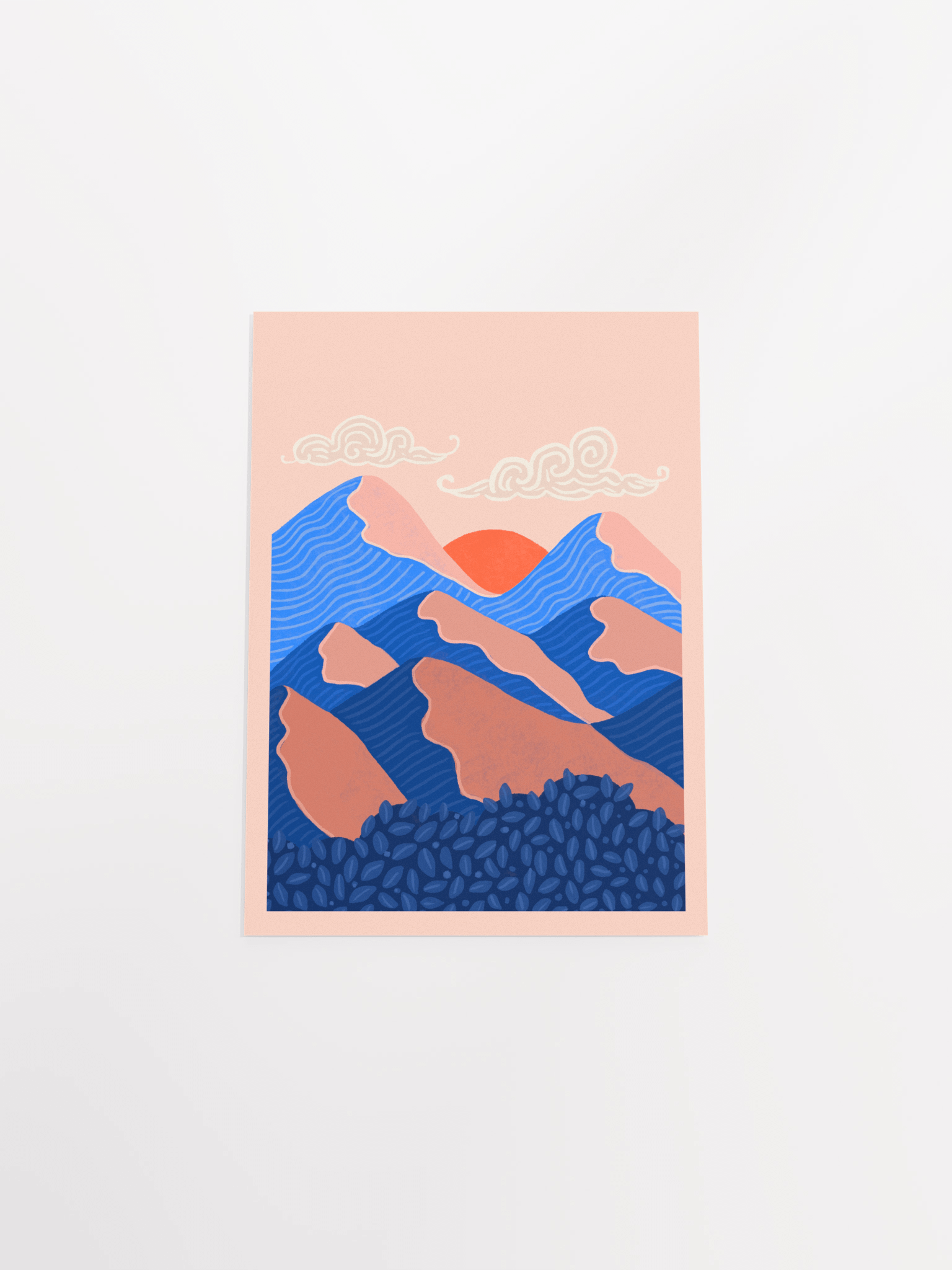 Sunset over the mountains product image (4)