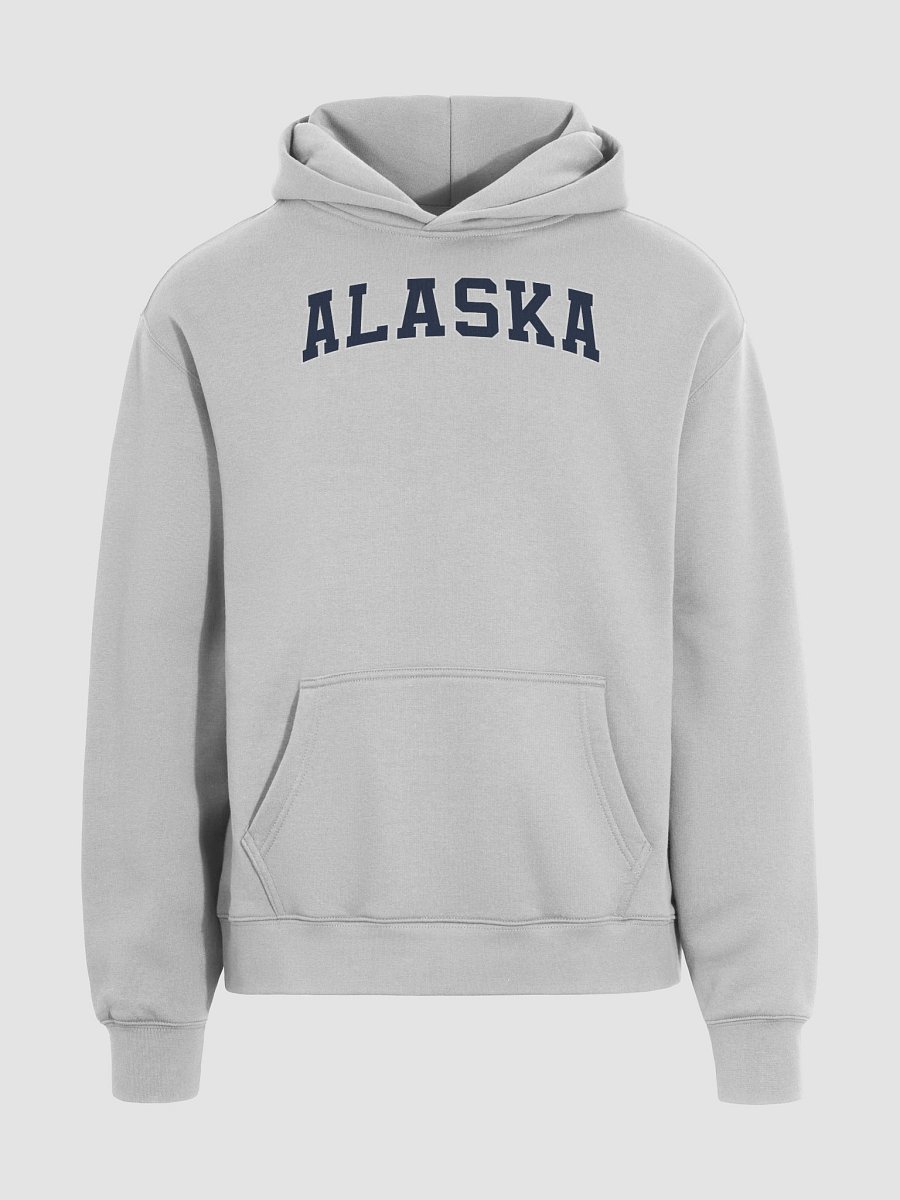 Alaska Vintage Varsity Unisex Premium Oversized Hoodie product image (1)