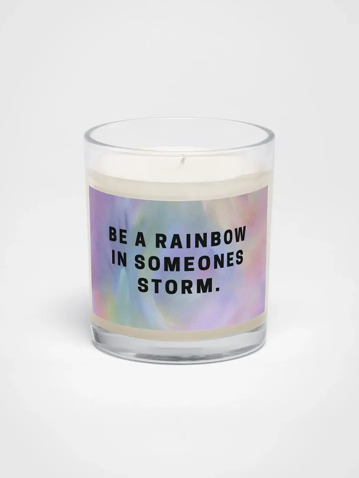 Rainbow Storm Soy Candle product image (1)