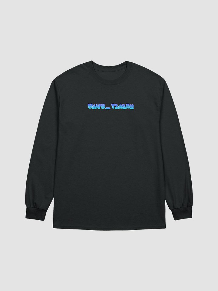Waifu Trashu Anime Logo Long Sleeve Tee product image (2)
