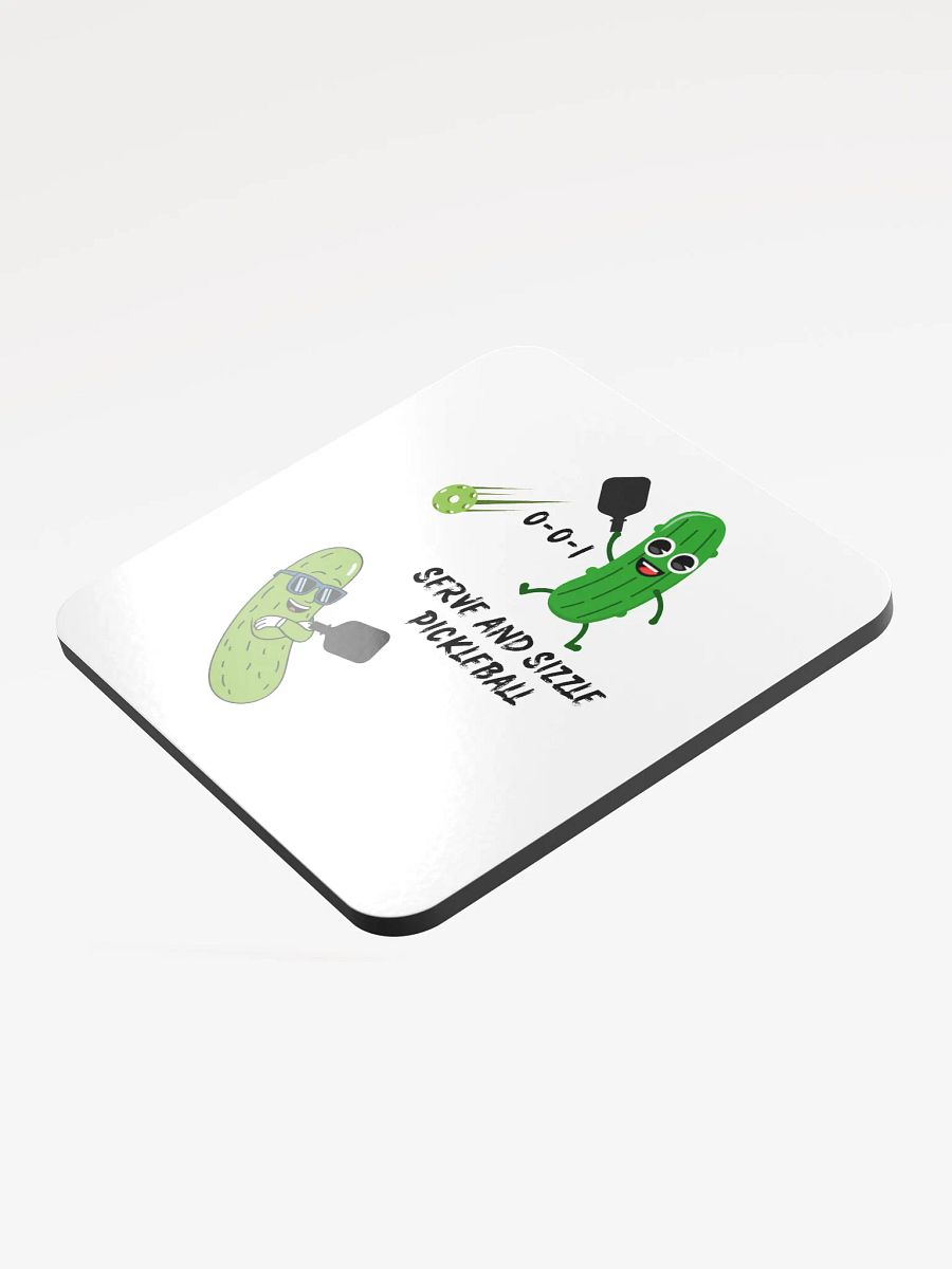 Serve and Sizzle Pickleball Cork Coaster product image (3)