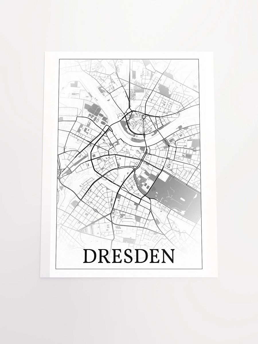 Dresden, Germany, city map print product image (19)