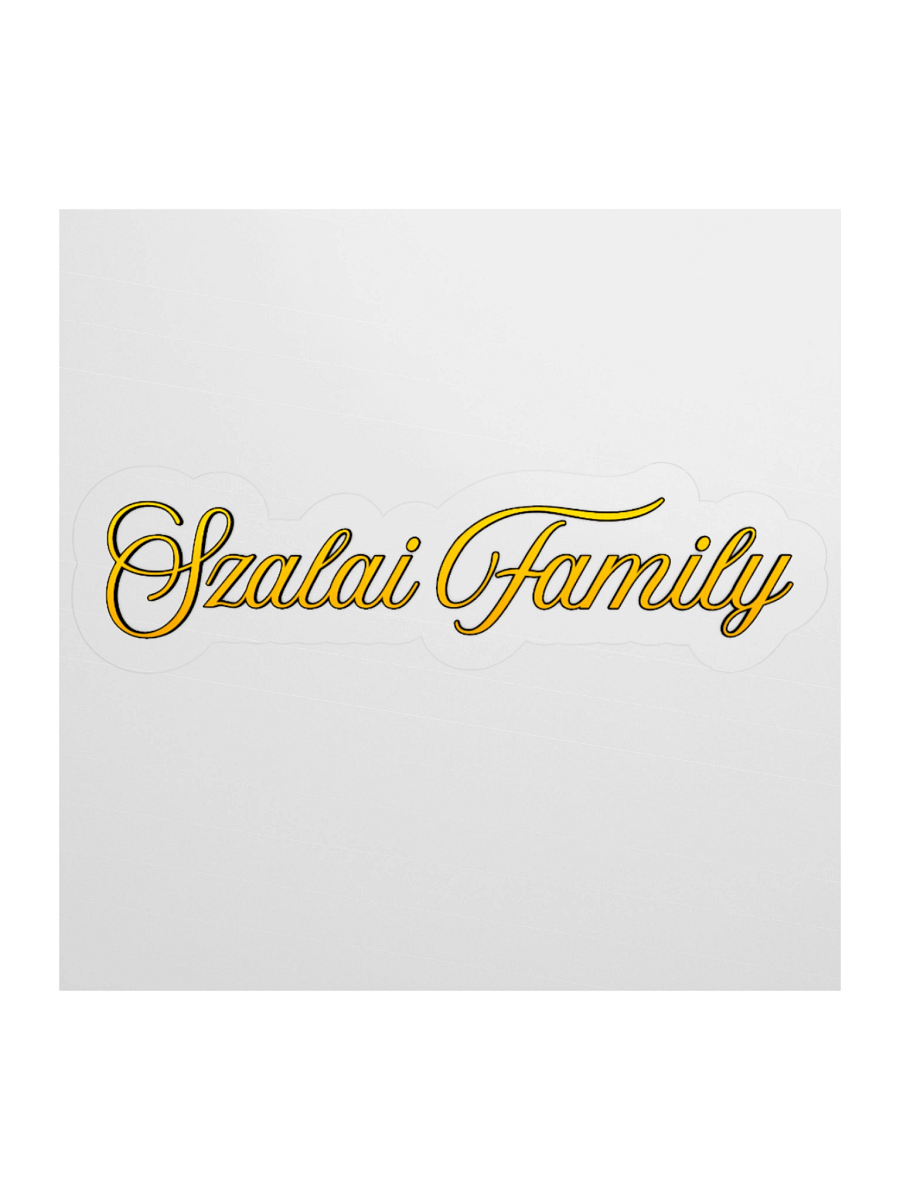 Szalai Family Logo Sticker product image (1)