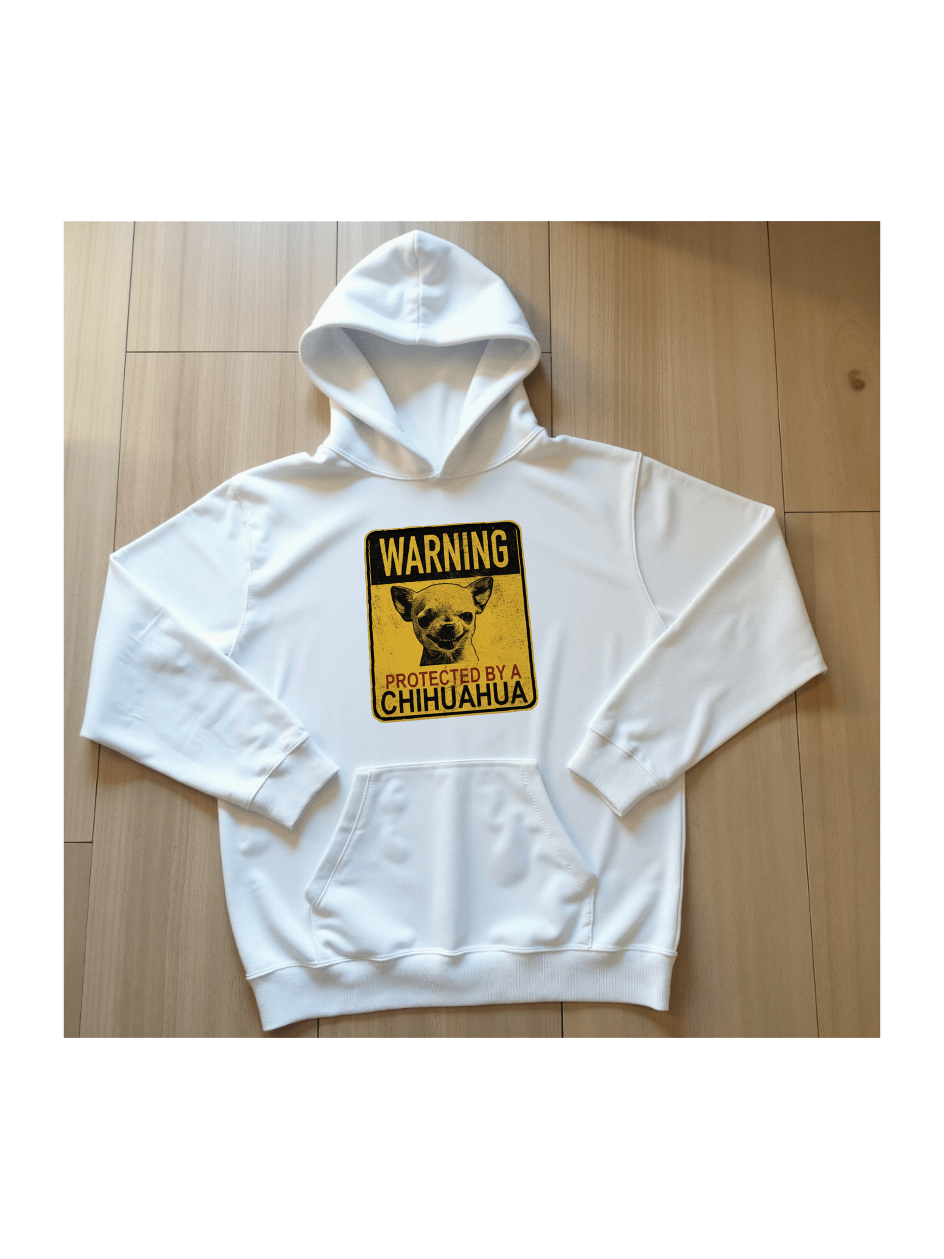 Warning ! Evil Dog Funny Hoodie product image (1)
