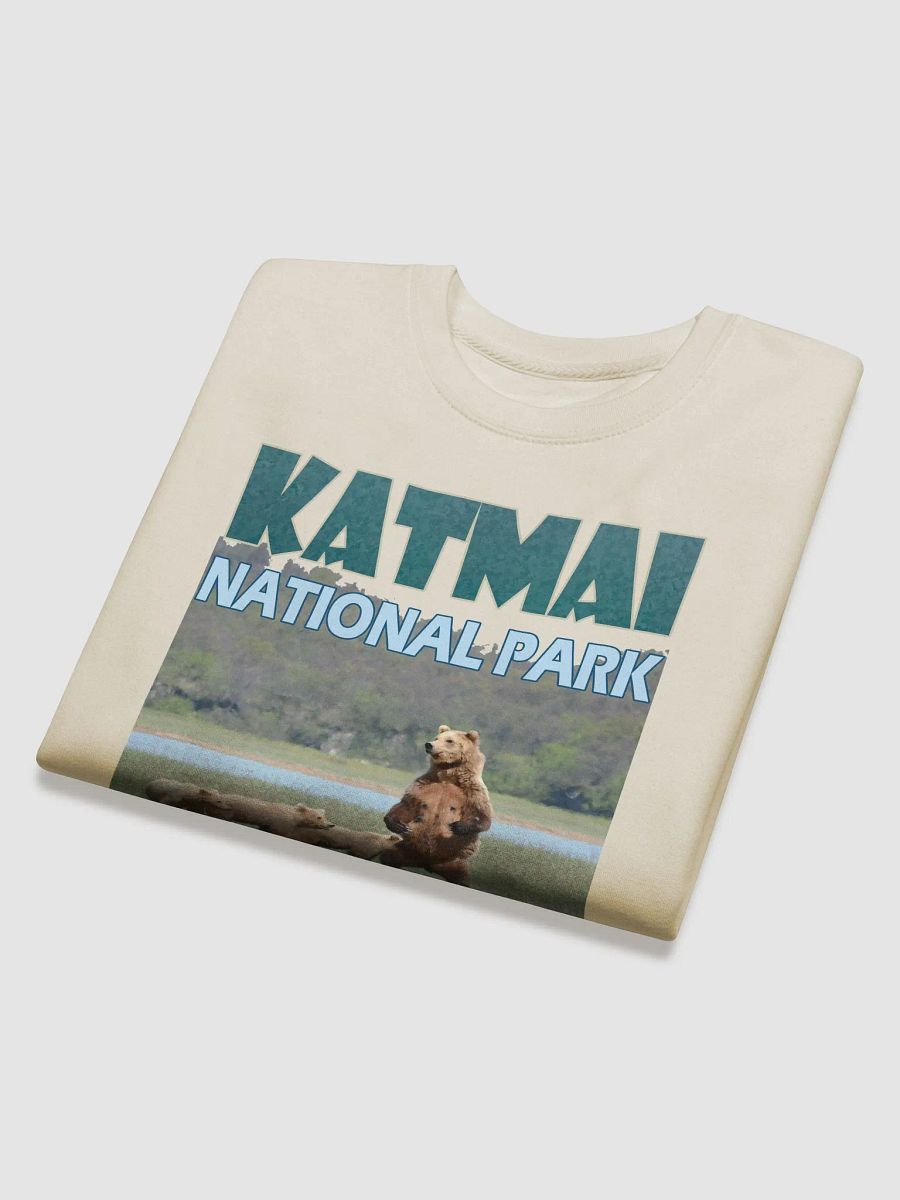 Katmai National Park Alaska Bear Poster Sweatshirt product image (40)