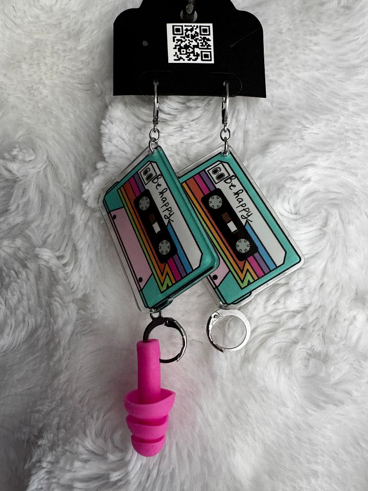 Mixed Tape Bass Busterz Earokug Earrings product image (1)