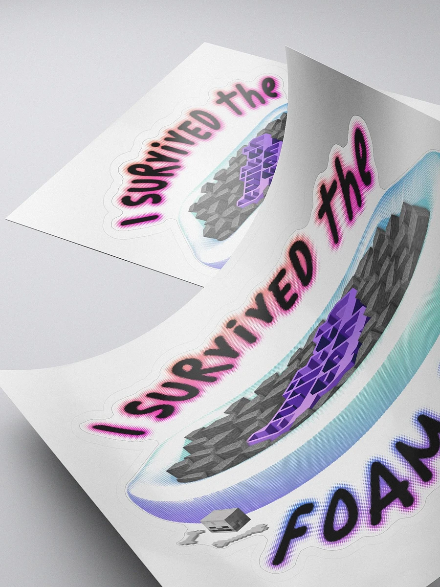 I Survived the TwitchCon Foampit Sticker product image (4)