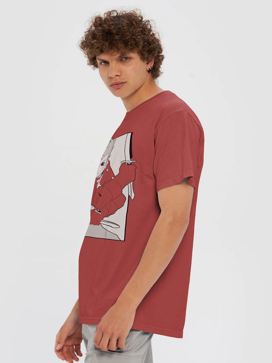 Lloyd Heavyweight T-Shirt (Crimson) product image (5)