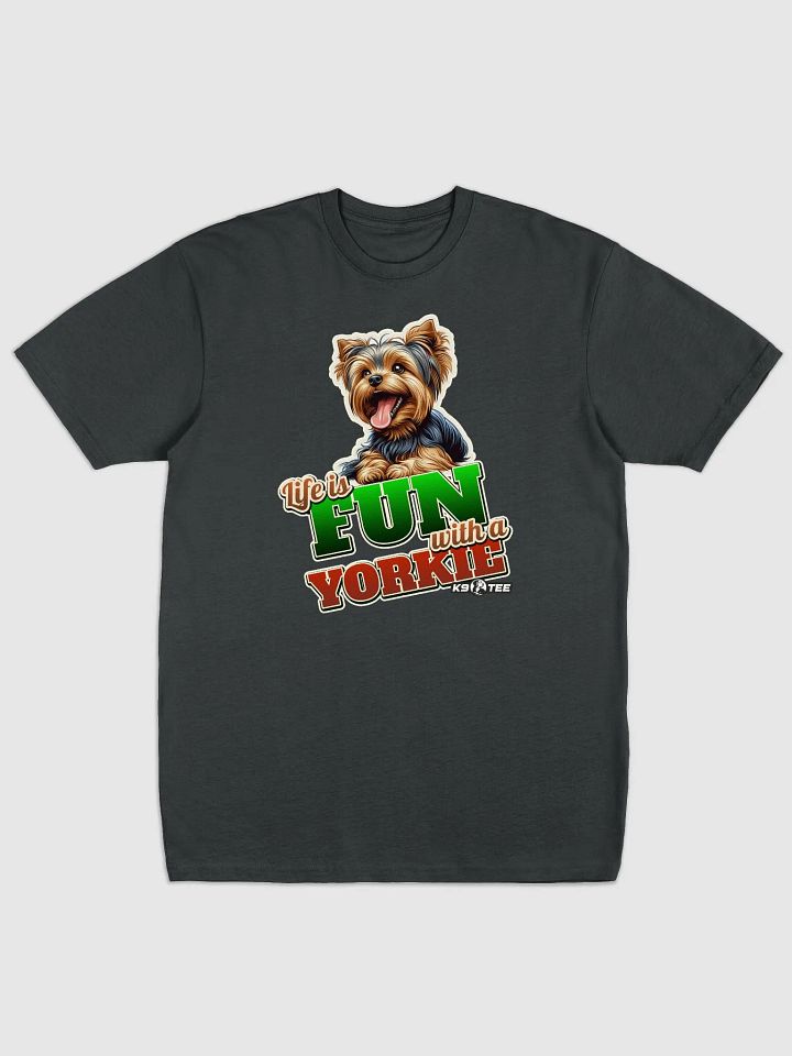 Life is FUN with a YORKIE Men's Tee (yorkshire Terrier) product image (5)