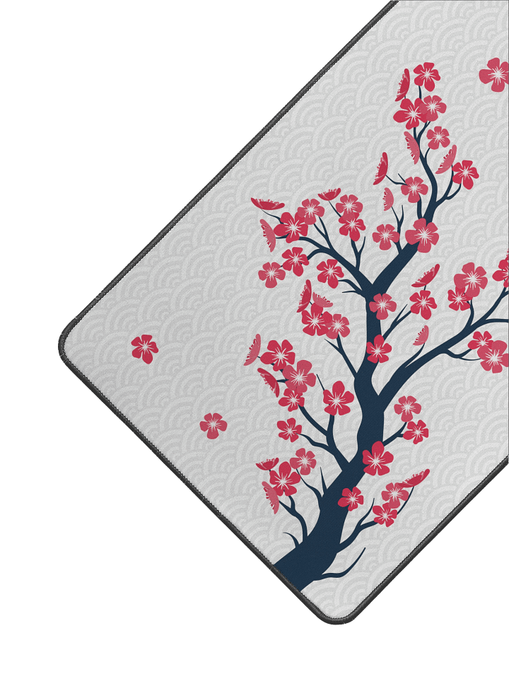 Crimson Bloom Desk Mat product image (2)