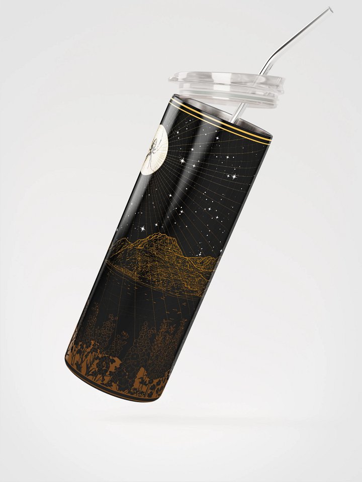 Golden Spiderweb Stainless Steel Tumbler product image (2)