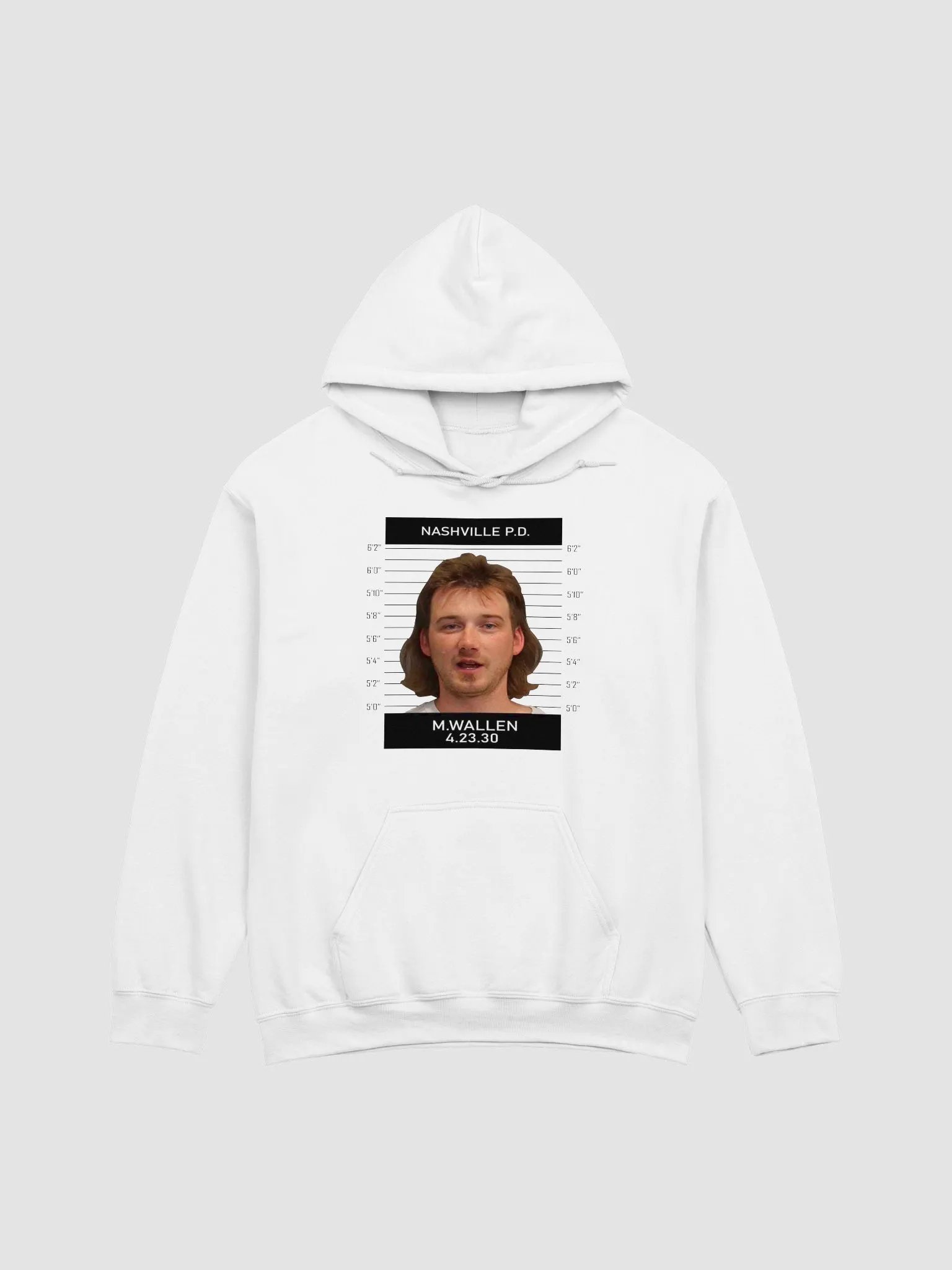 If I'm The Problem Morgan Wallen Mugshot Hoodie product image (17)