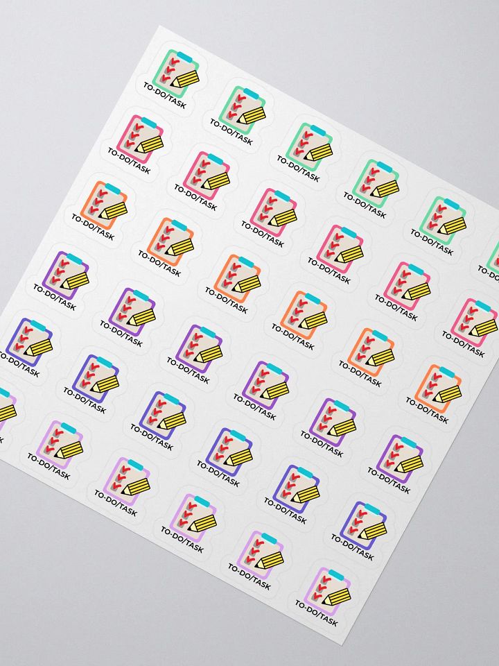 To-Do Task Stickers – Hand-Drawn, Functional Planner Stickers for Work, and Office Organization product image (2)