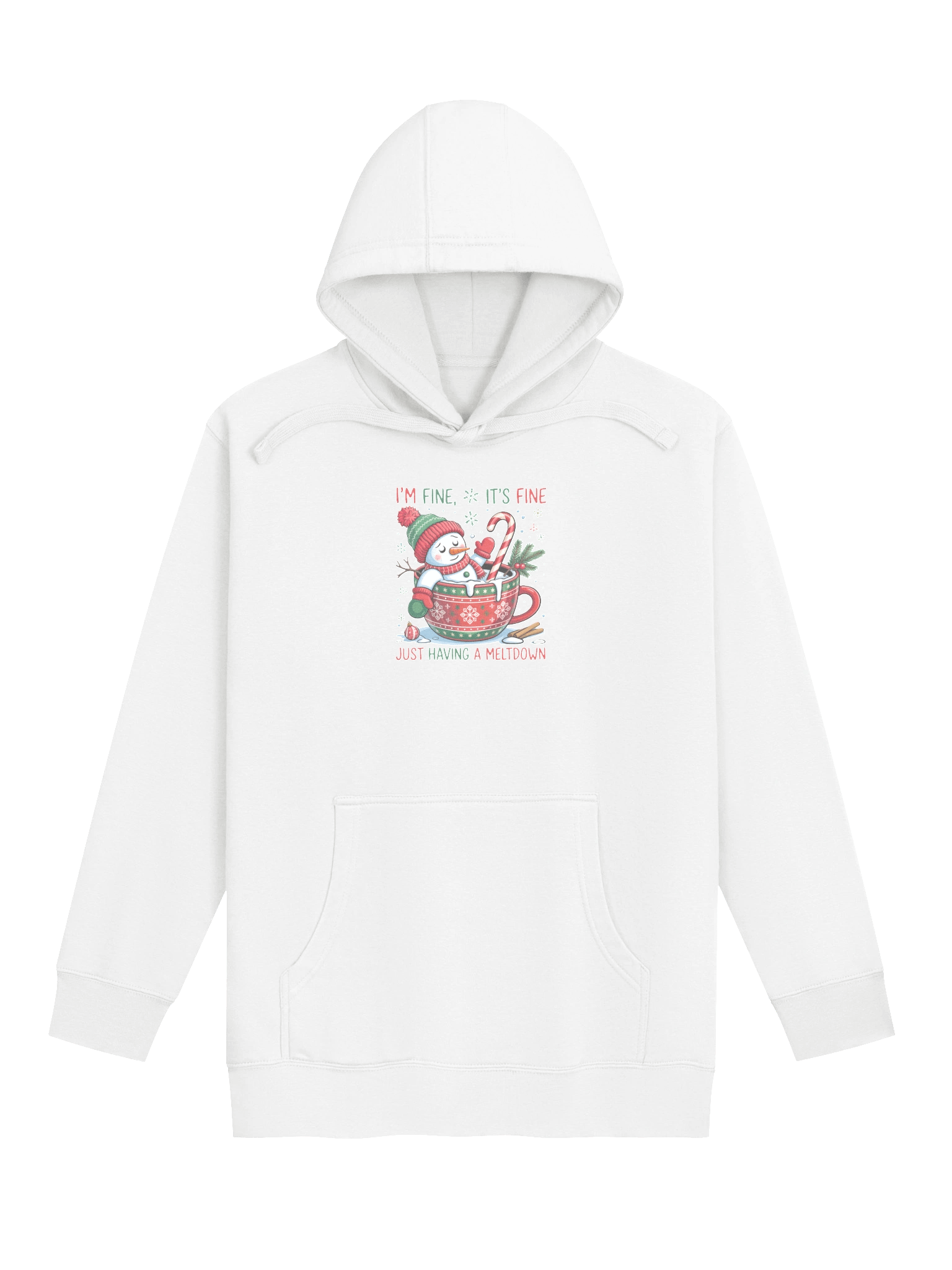 Festive Snowman Meltdown Hoodie product image (1)