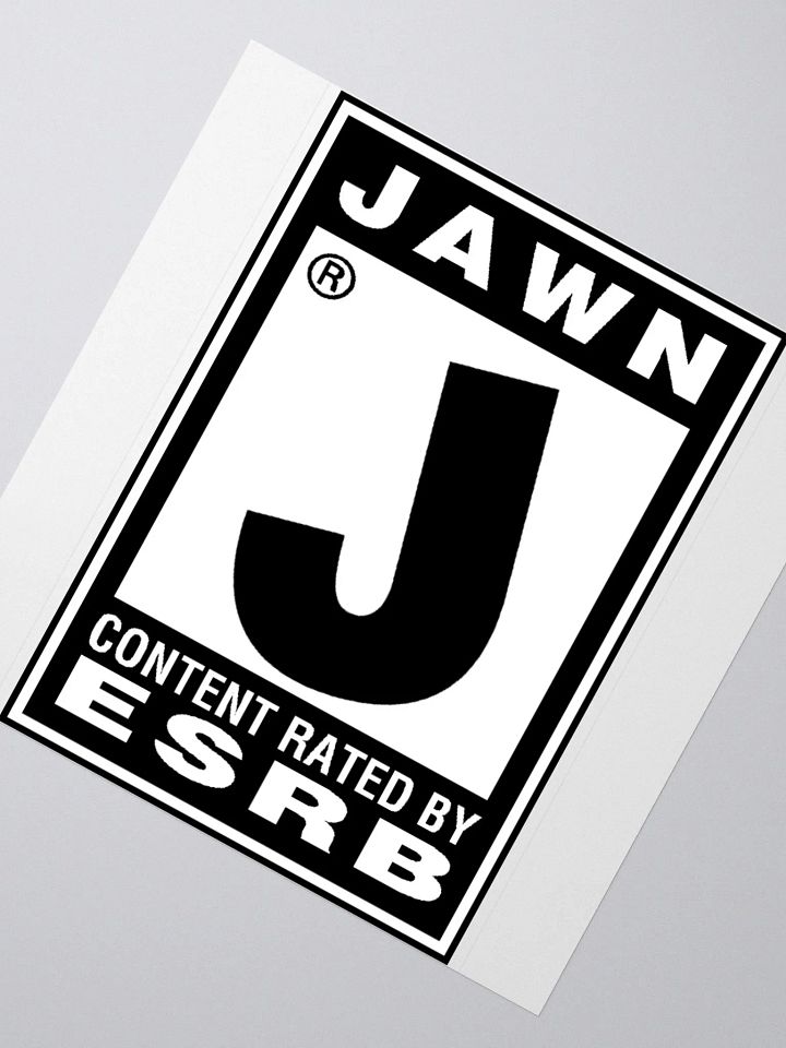 J for Jawn sticker product image (2)
