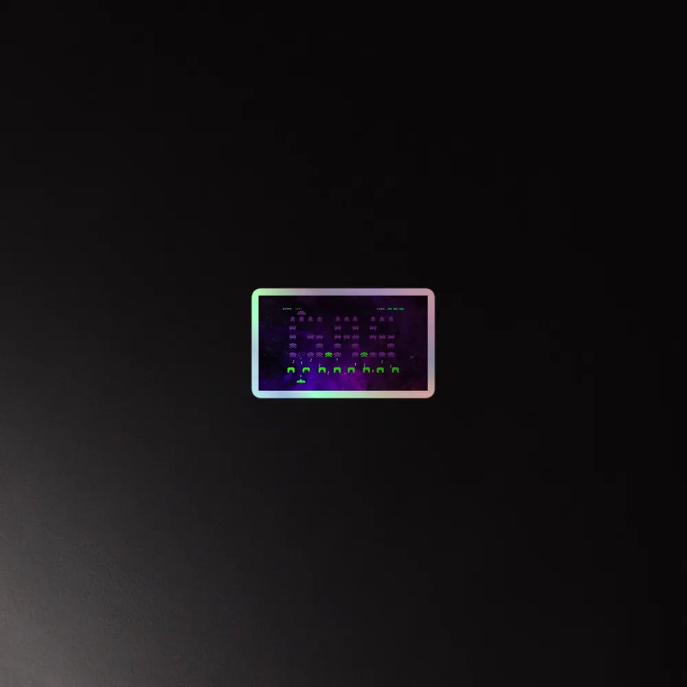 Games Addict Society Holographic Sticker product image (2)