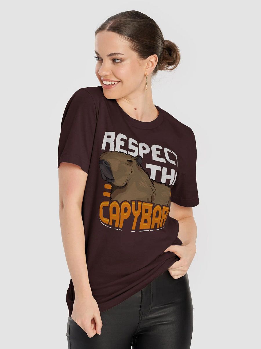 Respect the Capybara T-Shirt – Perfect for Animal Lovers and Trendy Styles product image (9)