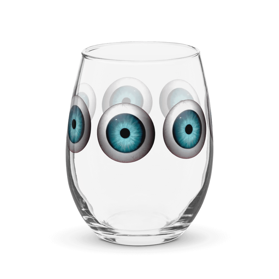 Always Watching Wine Glass product image (4)