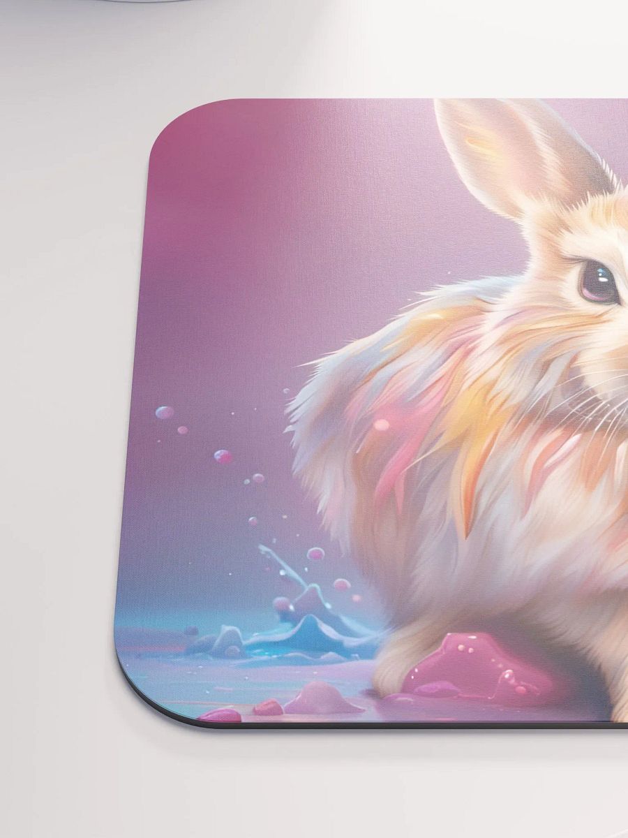 Colorful Bunny Mouse Pad product image (6)