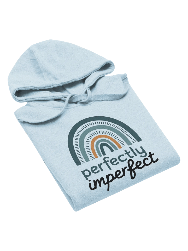 Perfectly Imperfect Rainbow Hoodie product image (1)