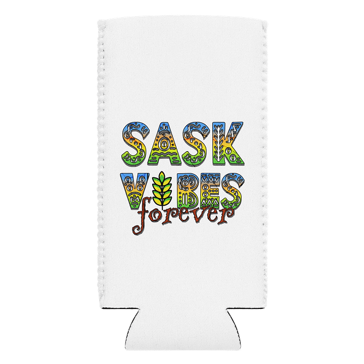 Sask Vibes Forever Ancient Can Cooler product image (1)