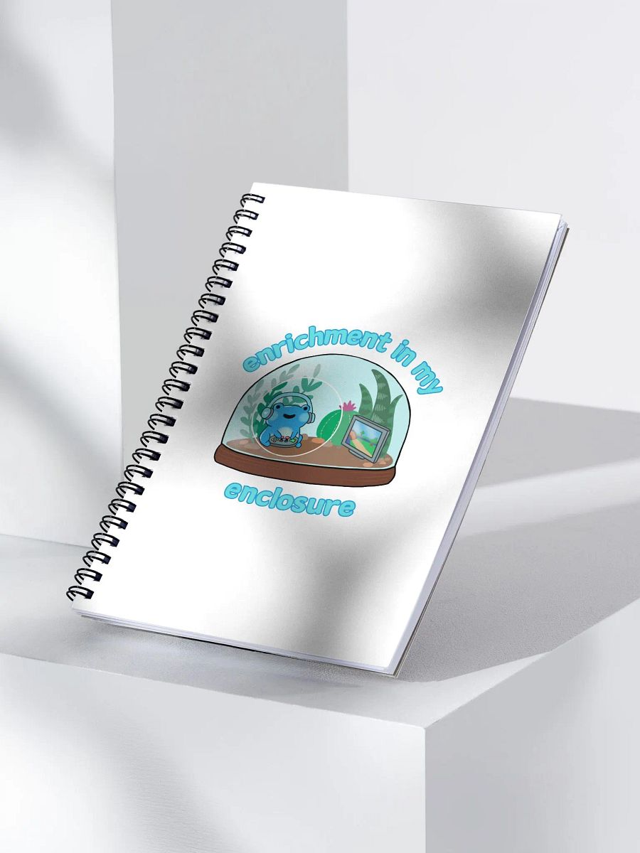 Enrichment in My Enclosure Spiral Notebook product image (3)