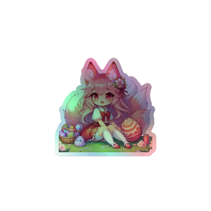 Limited Edition Easter Holographic Sticker product image (1)