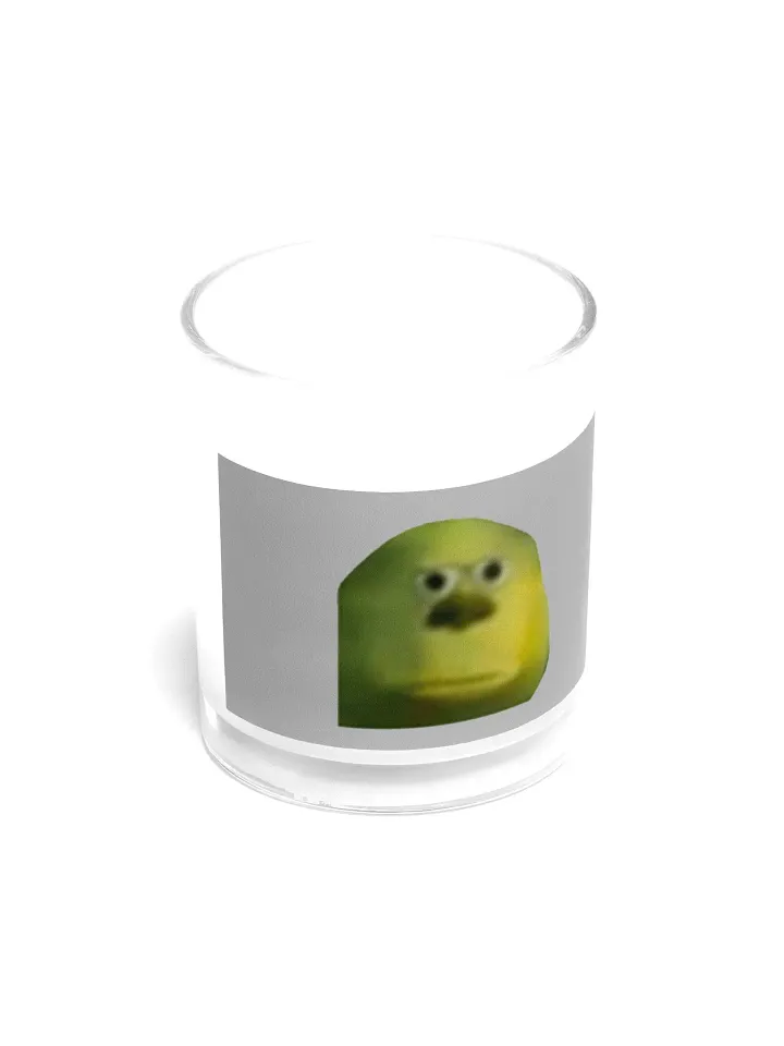 Mike Stare Soy Wax Candle In A Clear Glass Jar product image (2)