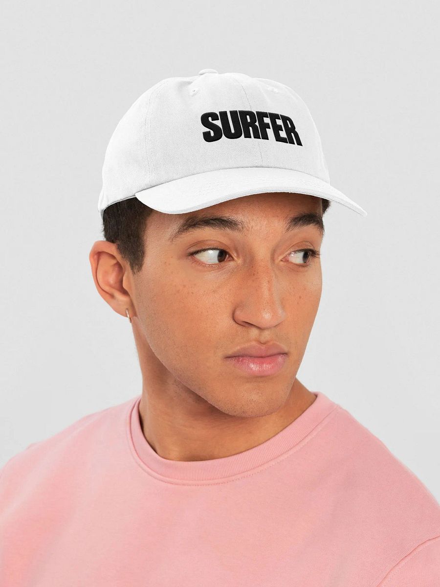 Surfer Logo Dad Hat (Light) product image (6)