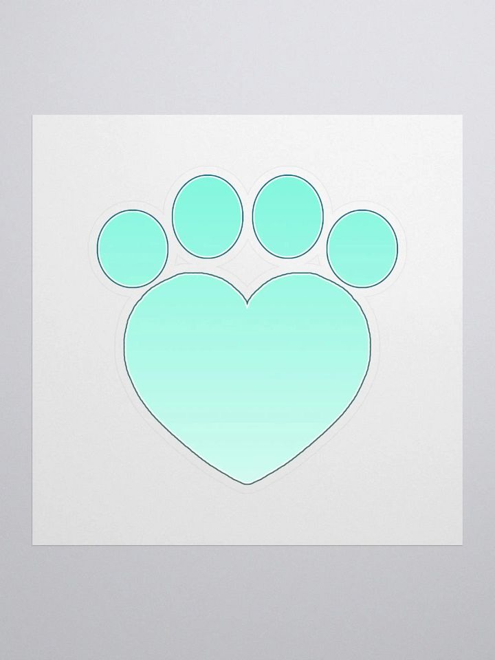 Mint Hint Print Sticker product image (1)